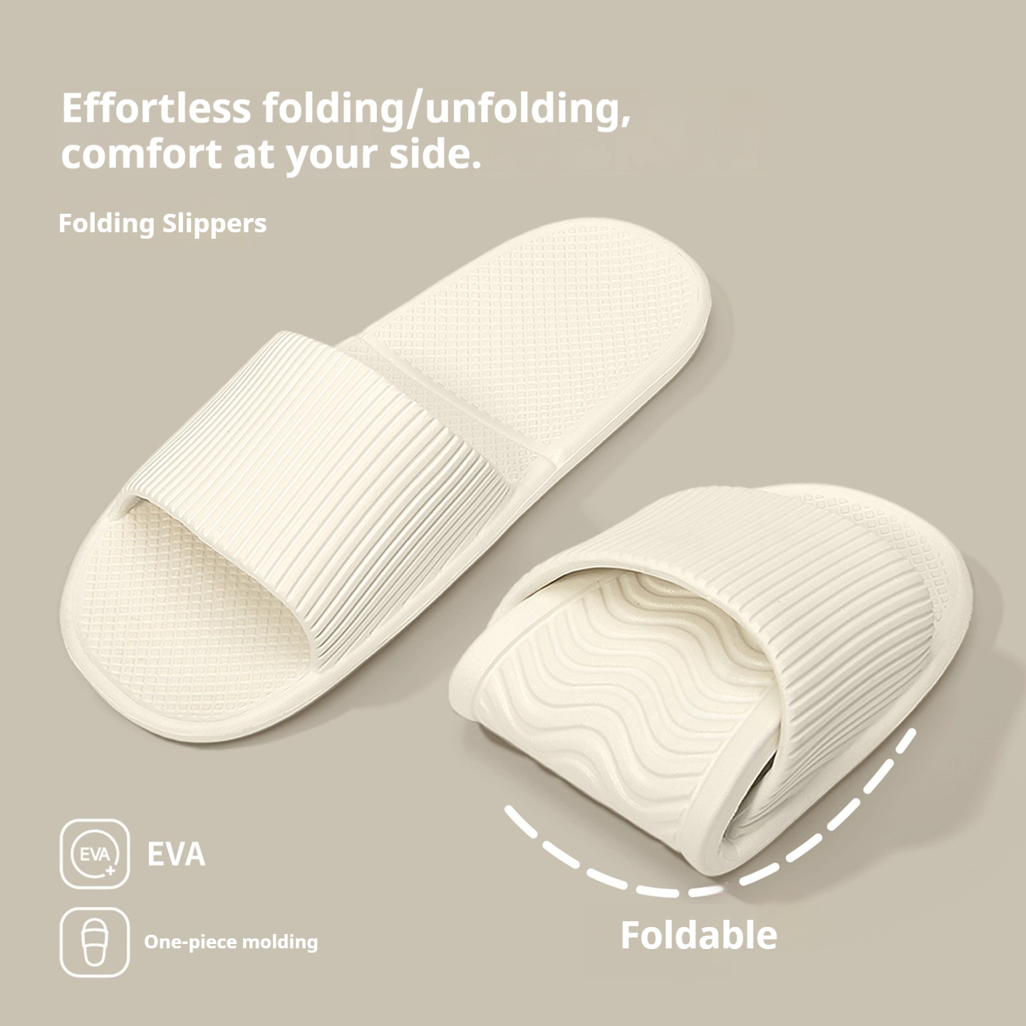 Sandals - Ciabatte Pieghevoli Monopezzo da Donna in
