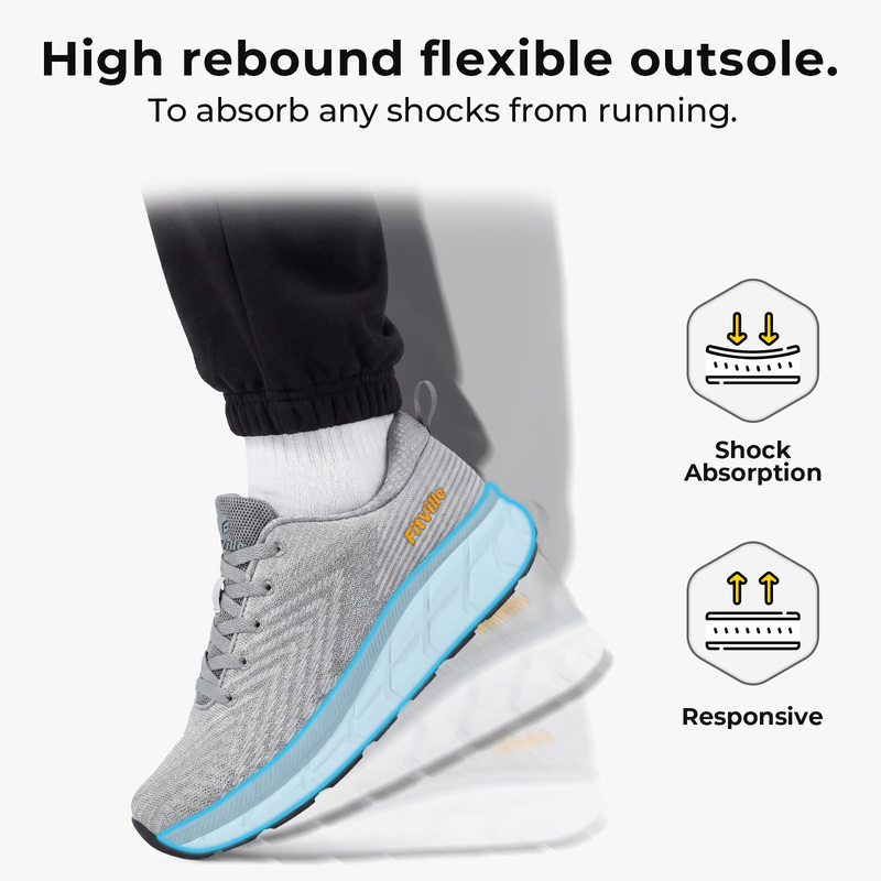 FitVille Sneakers Leggere da U - Breathable Mesh Athletic Shoes recensione e prezzo